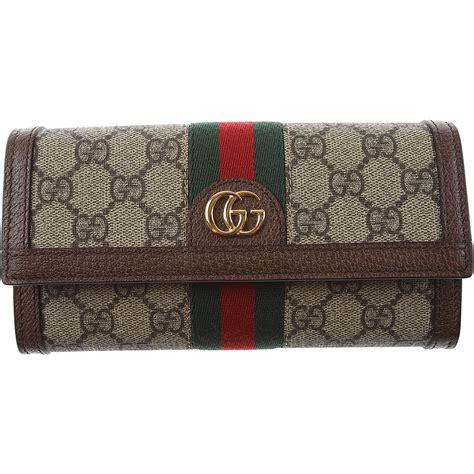 gucci women wallet logo|gucci wallet female.